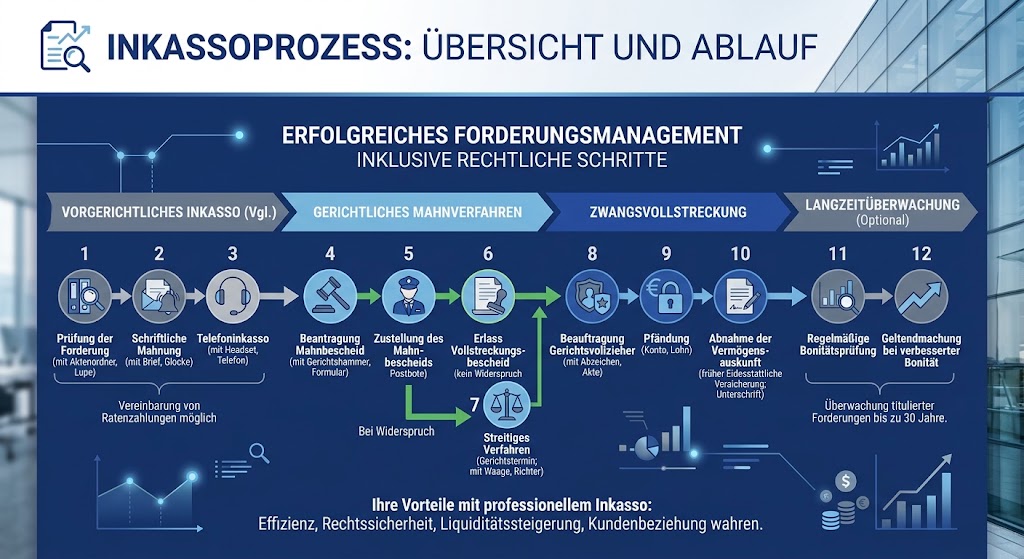 Wir übernehmen Ihre Forderungen umgehend – effizient, digital und ohne Zeitverlust.